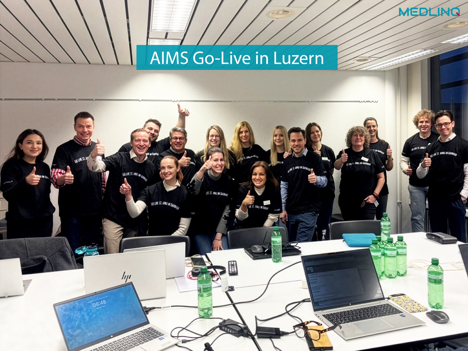 AIMS go-live at Hirslanden Klinik St. Anna
