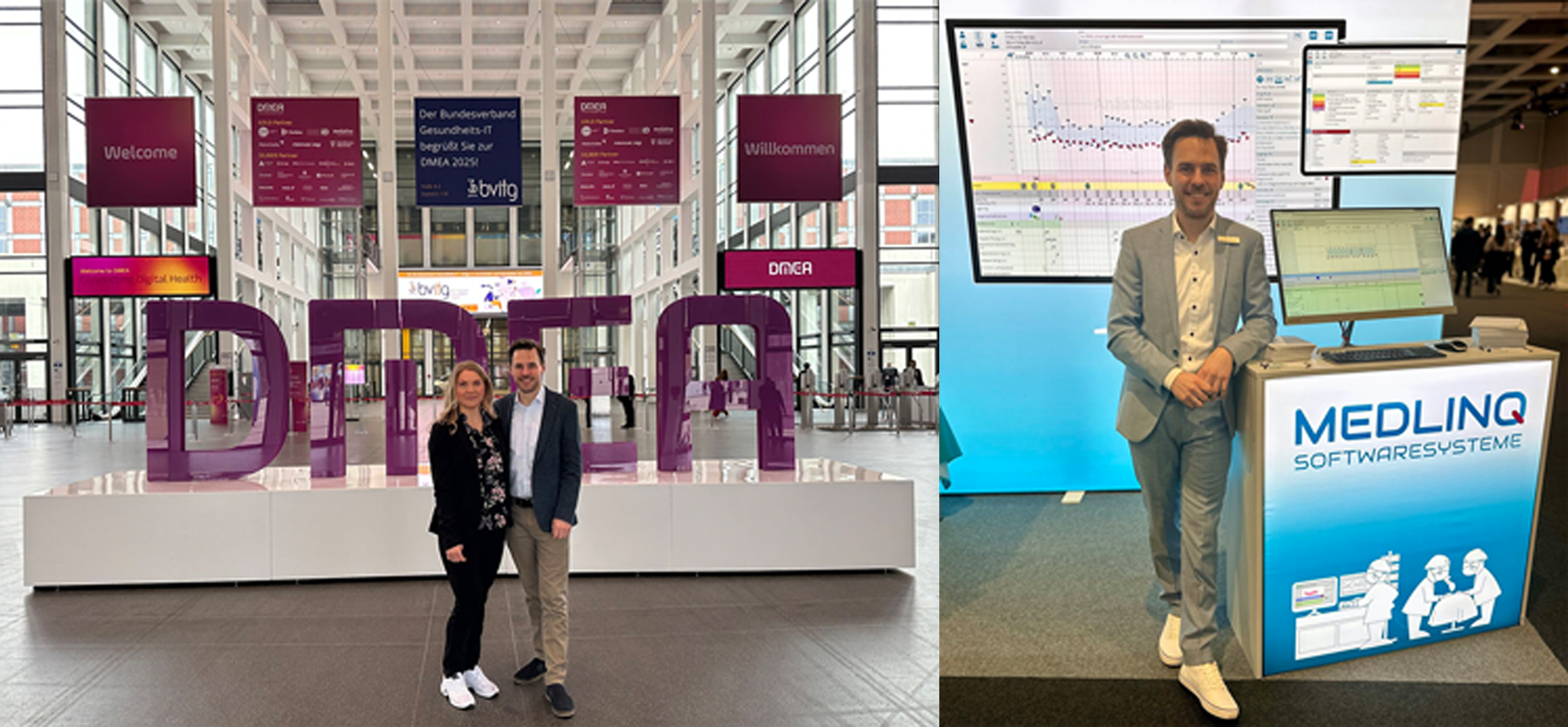 medlinq-team auf der dmea