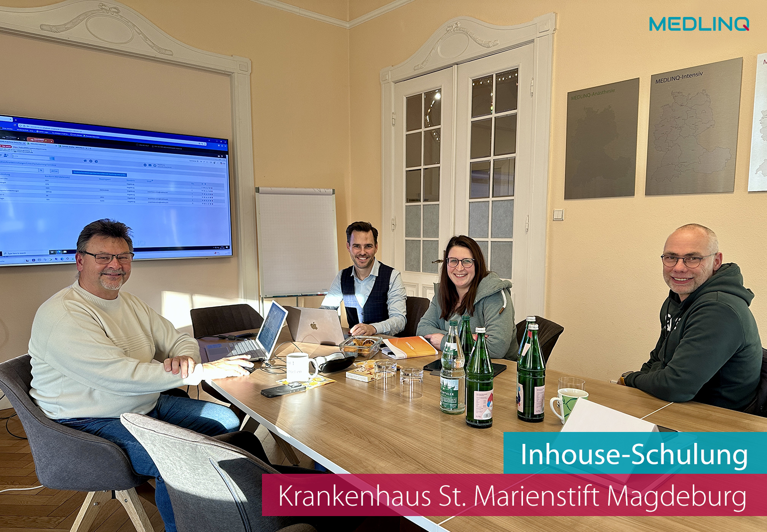 Inhouse-Schulung für MEDLINQ-AIMS